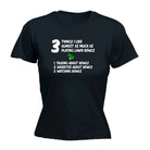 3 Things Almost Like As Much As Lawn Bowls - Funny Womens T-Shirt Tshirt - 123t Australia | Funny T-Shirts Mugs Novelty Gifts