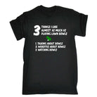 3 Things Almost Like As Much As Lawn Bowls - Mens Funny T-Shirt Tshirts - 123t Australia | Funny T-Shirts Mugs Novelty Gifts