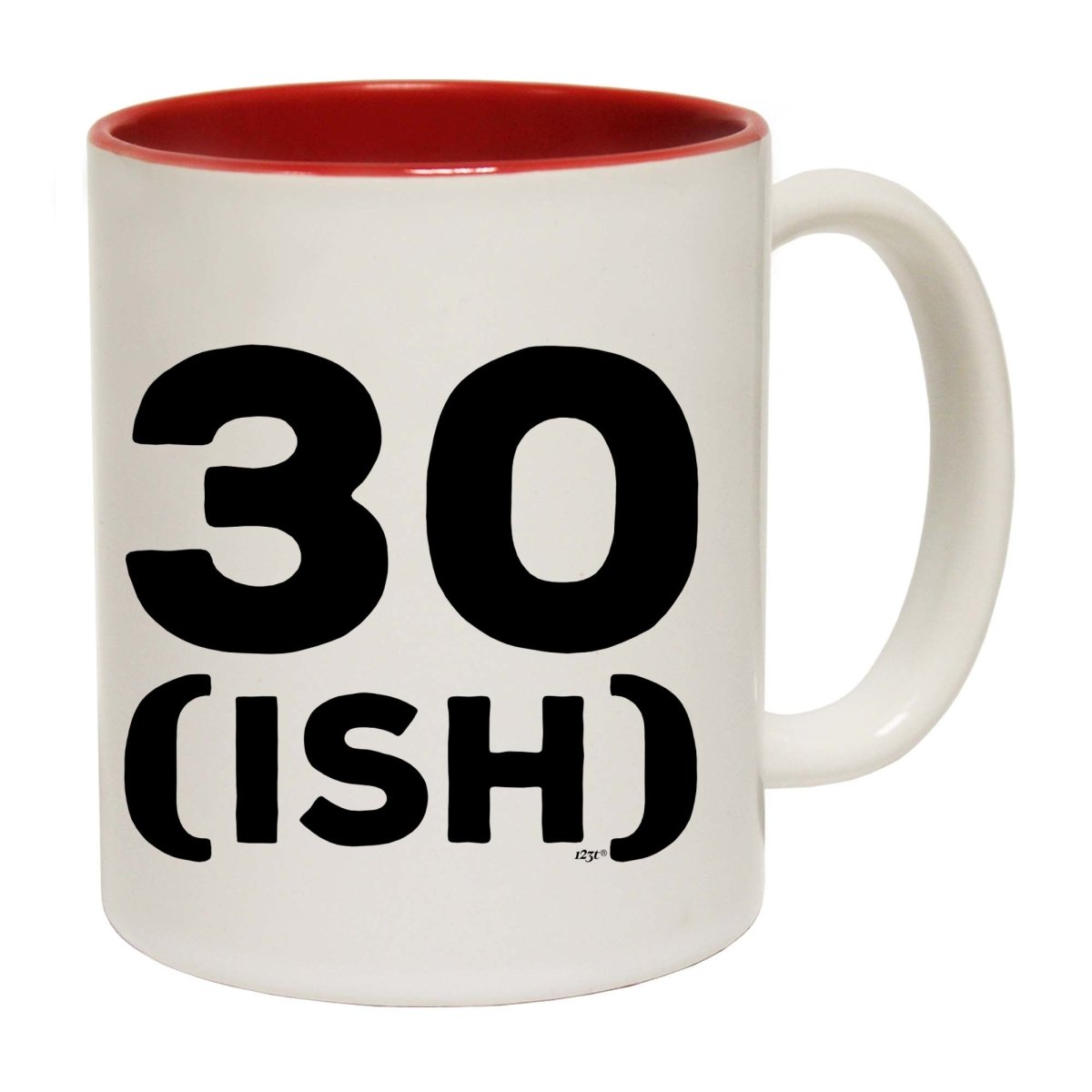 30 Ish Birthday Age Mug Cup - 123t Australia | Funny T-Shirts Mugs Novelty Gifts