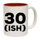 30 Ish Birthday Age Mug Cup - 123t Australia | Funny T-Shirts Mugs Novelty Gifts