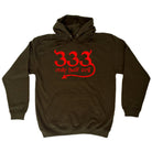 333 Only Half Evil - Funny Novelty Hoodies Hoodie - 123t Australia | Funny T-Shirts Mugs Novelty Gifts
