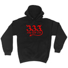 333 Only Half Evil - Funny Novelty Hoodies Hoodie - 123t Australia | Funny T-Shirts Mugs Novelty Gifts