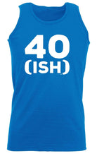 40 Ish Birthday Age - Funny Novelty Vest Singlet Unisex Tank Top - 123t Australia | Funny T-Shirts Mugs Novelty Gifts