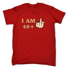 49 + 1 Middle Finger 50Th Age Birthday - Mens Funny T-Shirt Tshirts - 123t Australia | Funny T-Shirts Mugs Novelty Gifts