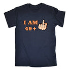 49 + 1 Middle Finger 50Th Age Birthday - Mens Funny T-Shirt Tshirts - 123t Australia | Funny T-Shirts Mugs Novelty Gifts