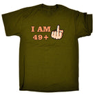 49 + 1 Middle Finger 50Th Age Birthday - Mens Funny T-Shirt Tshirts - 123t Australia | Funny T-Shirts Mugs Novelty Gifts
