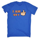 49 + 1 Middle Finger 50Th Age Birthday - Mens Funny T-Shirt Tshirts - 123t Australia | Funny T-Shirts Mugs Novelty Gifts