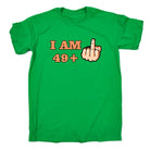 49 + 1 Middle Finger 50Th Age Birthday - Mens Funny T-Shirt Tshirts - 123t Australia | Funny T-Shirts Mugs Novelty Gifts