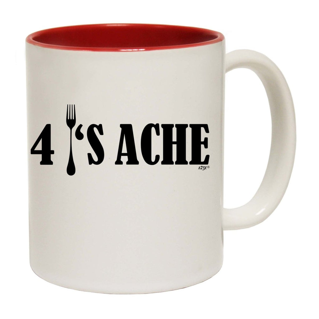 4S Ache Mug Cup - 123t Australia | Funny T-Shirts Mugs Novelty Gifts