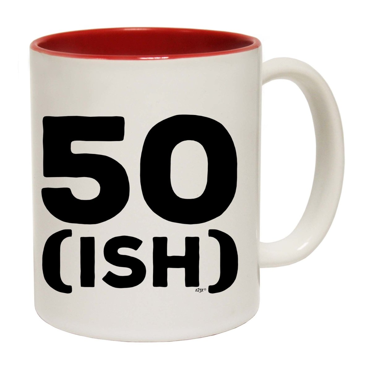 50 Ish Birthday Age Mug Cup - 123t Australia | Funny T-Shirts Mugs Novelty Gifts