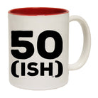50 Ish Birthday Age Mug Cup - 123t Australia | Funny T-Shirts Mugs Novelty Gifts