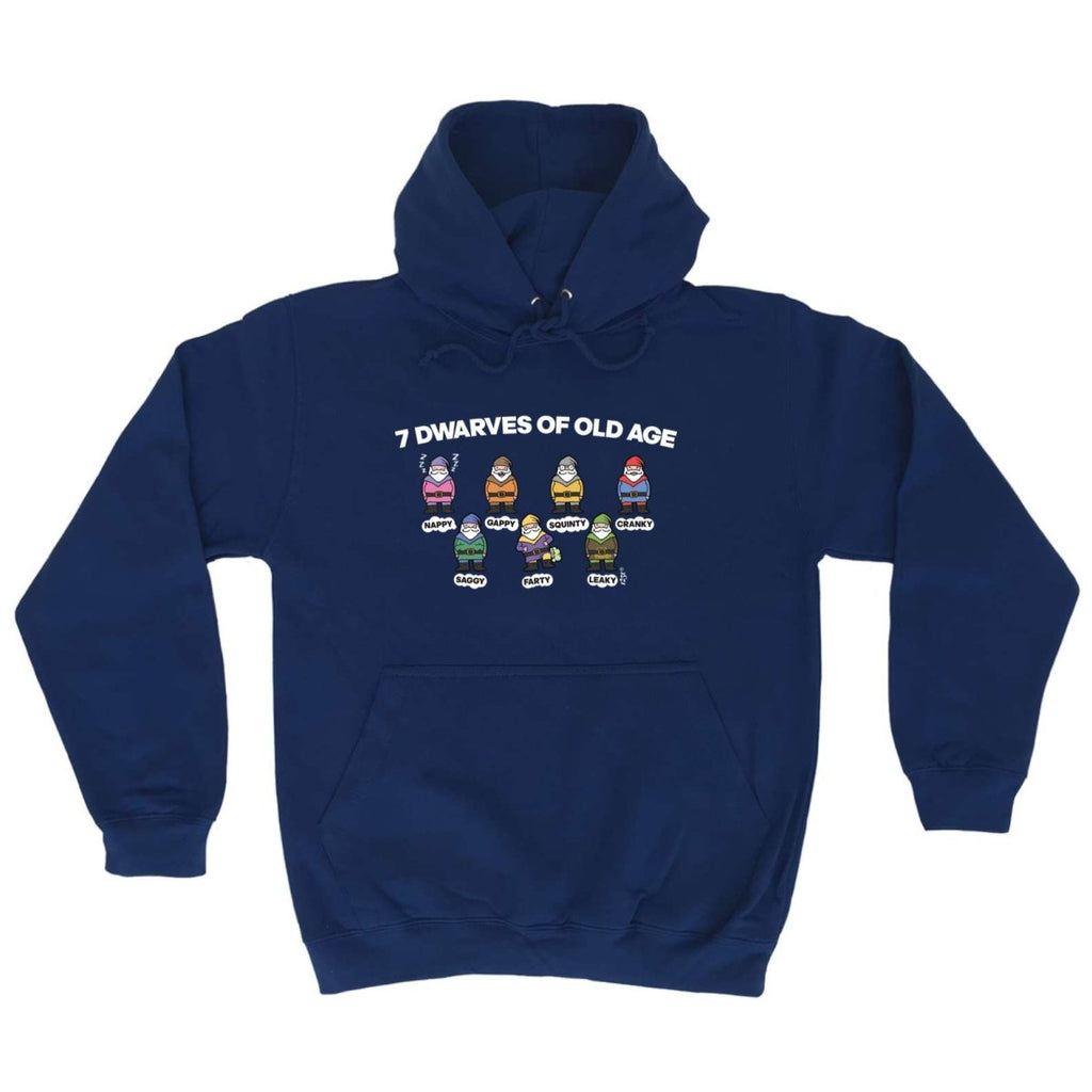 7 Dwarves Of Old Age - Funny Novelty Hoodies Hoodie - 123t Australia | Funny T-Shirts Mugs Novelty Gifts