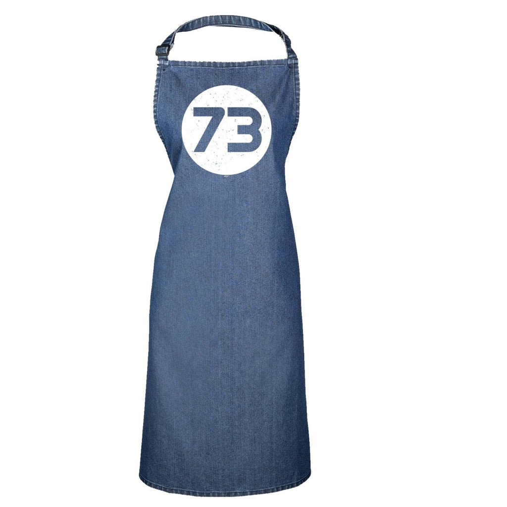 73 Number - Funny Novelty Kitchen Adult Apron - 123t Australia | Funny T-Shirts Mugs Novelty Gifts