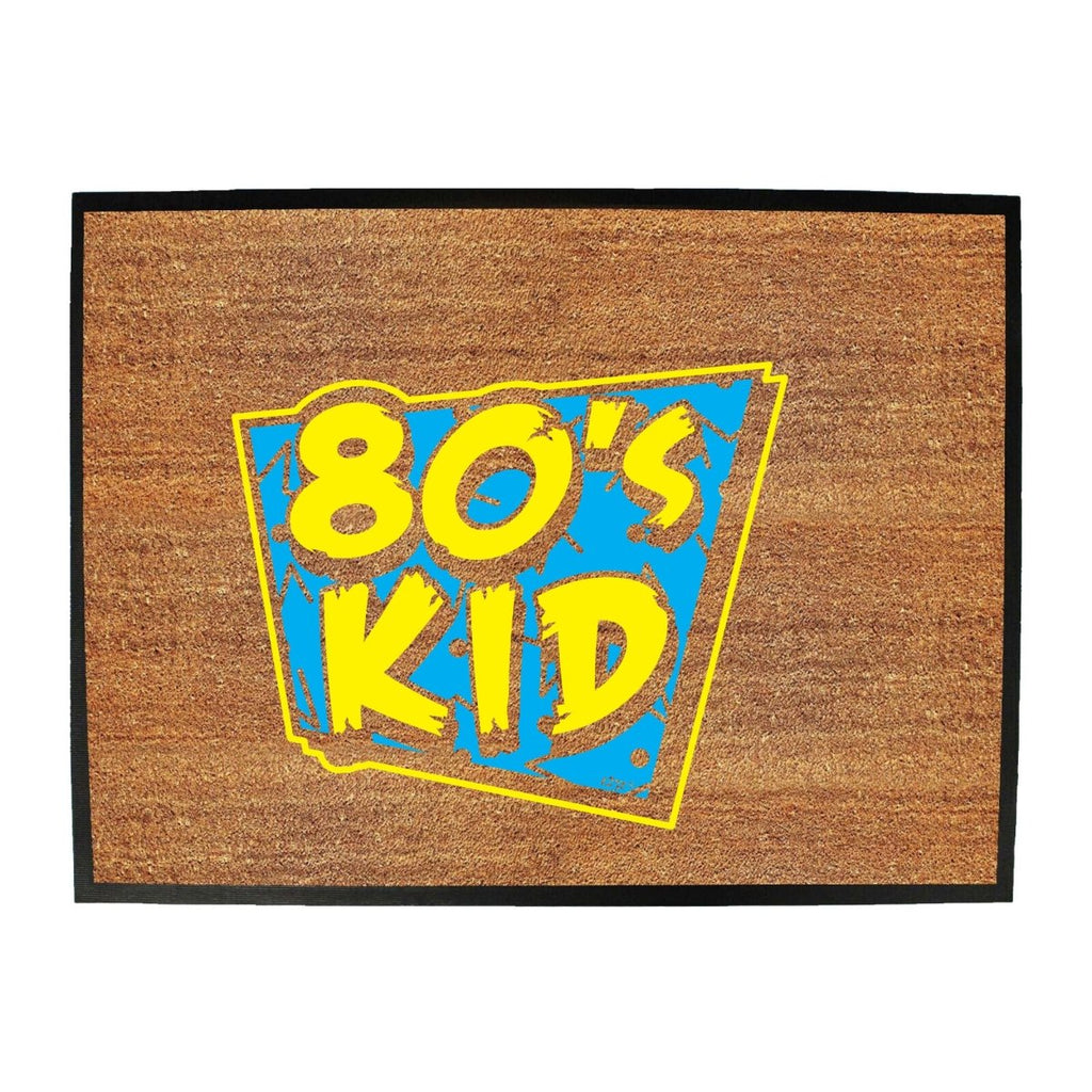80S Kid Retro - Funny Novelty Doormat Man Cave Floor mat - 123t Australia | Funny T-Shirts Mugs Novelty Gifts