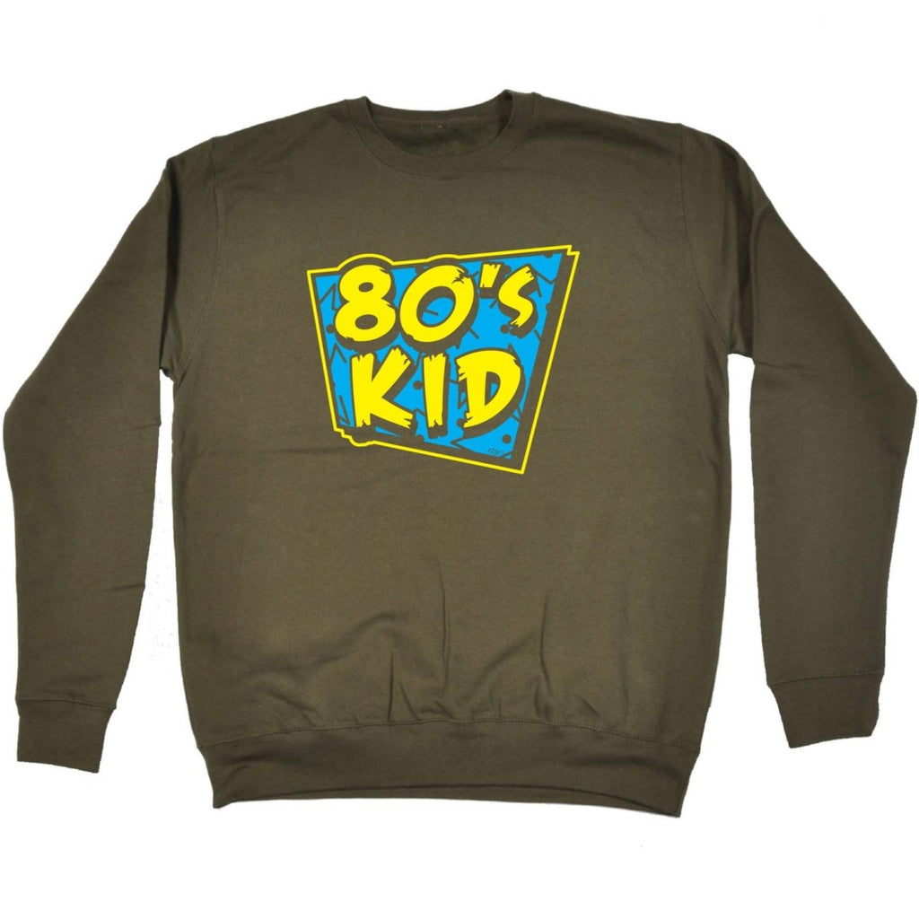 80S Kid Retro - Funny Novelty Sweatshirt - 123t Australia | Funny T-Shirts Mugs Novelty Gifts