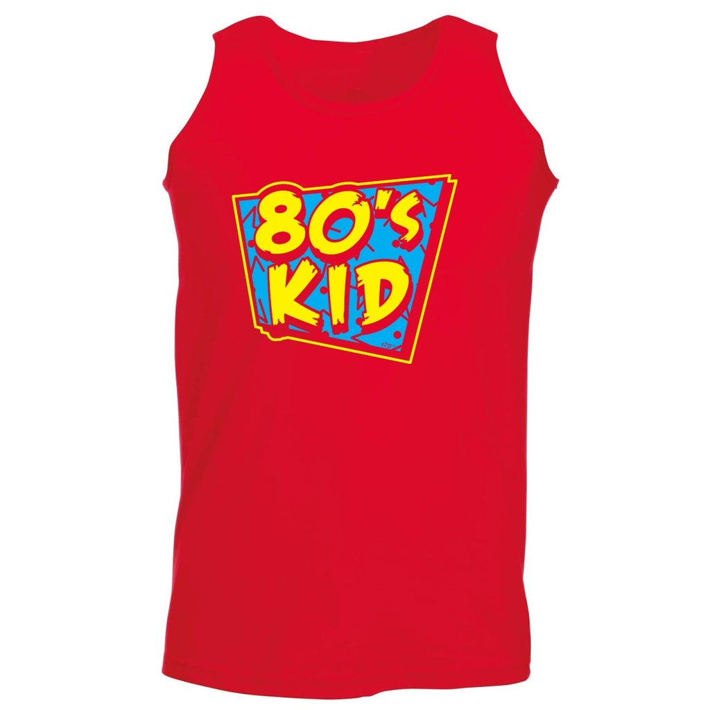 80S Kid Retro - Funny Novelty Vest Singlet Unisex Tank Top - 123t Australia | Funny T-Shirts Mugs Novelty Gifts