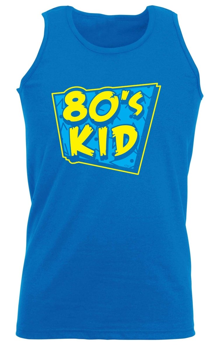 80S Kid Retro - Funny Novelty Vest Singlet Unisex Tank Top - 123t Australia | Funny T-Shirts Mugs Novelty Gifts