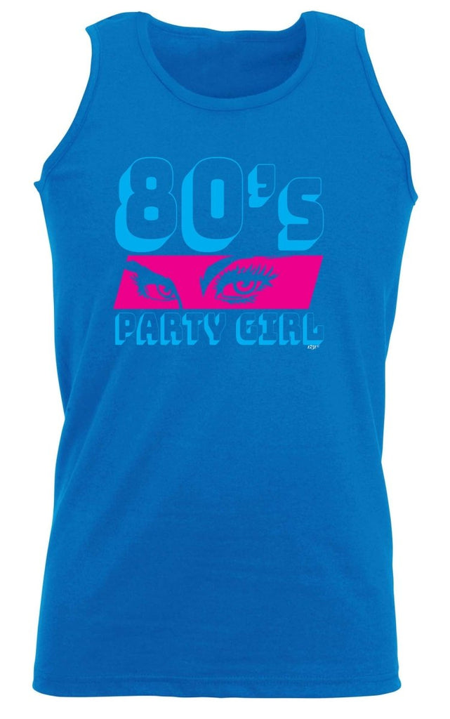 80S Party Girl Retro - Funny Novelty Vest Singlet Unisex Tank Top - 123t Australia | Funny T-Shirts Mugs Novelty Gifts