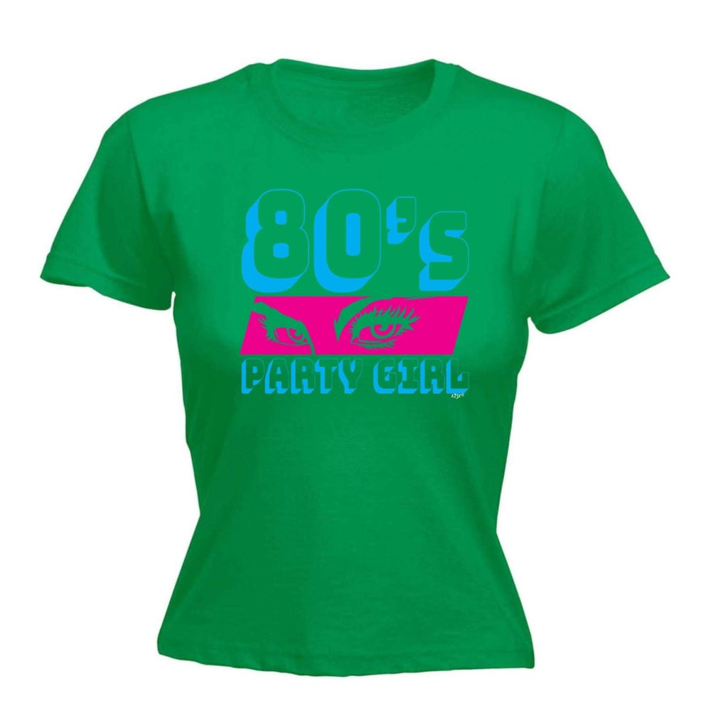 80S Party Girl Retro - Funny Novelty Womens T-Shirt T Shirt Tshirt - 123t Australia | Funny T-Shirts Mugs Novelty Gifts