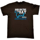8Th Day God Created Dentists Dentist - Mens Funny T-Shirt Tshirts - 123t Australia | Funny T-Shirts Mugs Novelty Gifts