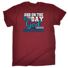 8Th Day God Created Dentists Dentist - Mens Funny T-Shirt Tshirts - 123t Australia | Funny T-Shirts Mugs Novelty Gifts