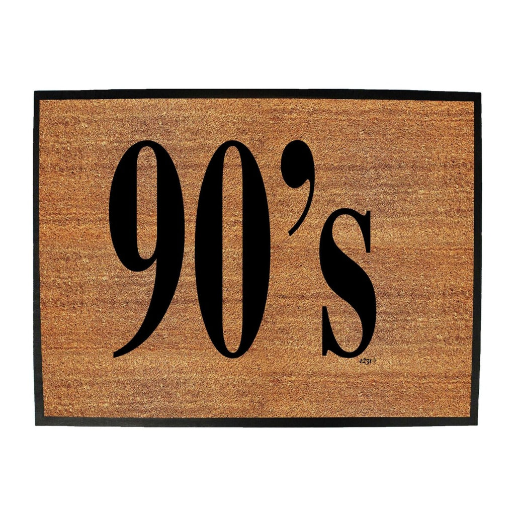 90S Retro 1990S - Funny Novelty Doormat Man Cave Floor mat - 123t Australia | Funny T-Shirts Mugs Novelty Gifts