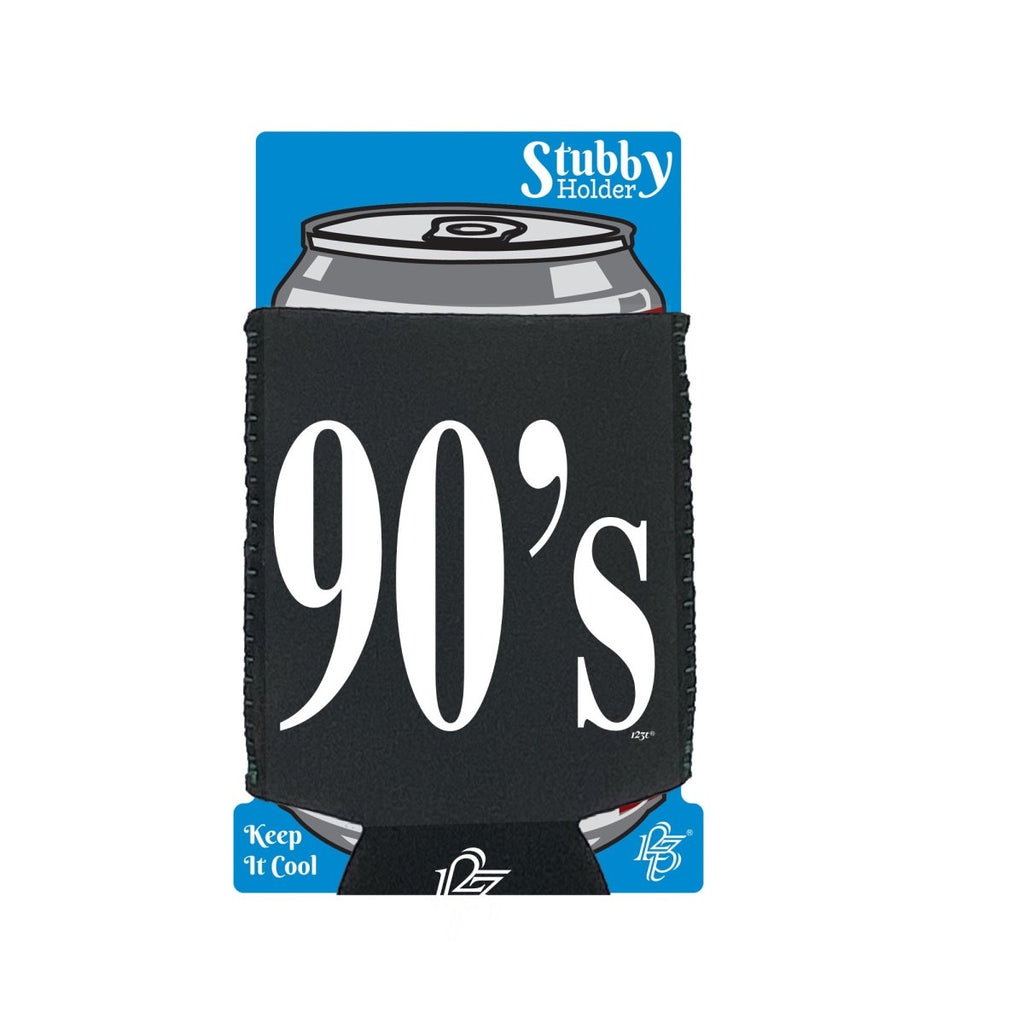 90S Retro 1990S - Funny Novelty Stubby Holder With Base - 123t Australia | Funny T-Shirts Mugs Novelty Gifts