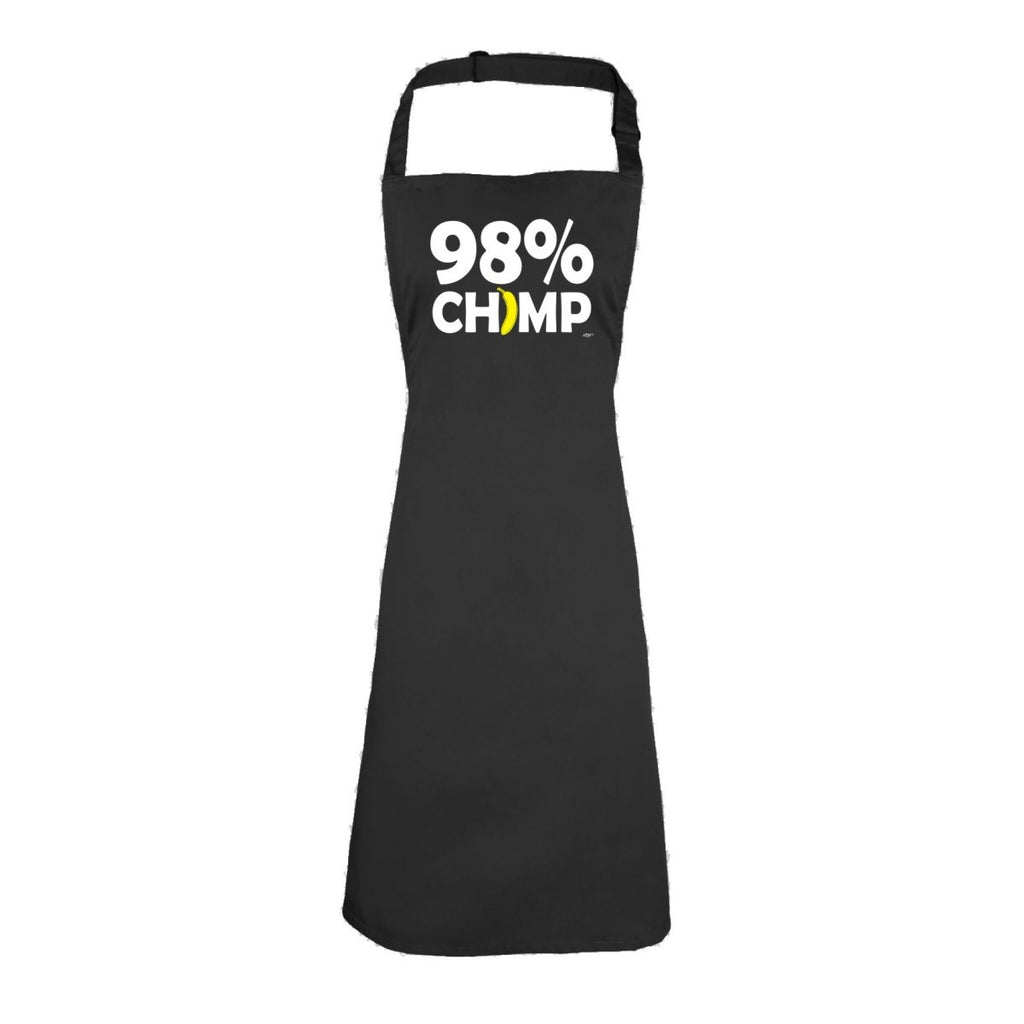98 Percent Chimp - Funny Novelty Kitchen Adult Apron - 123t Australia | Funny T-Shirts Mugs Novelty Gifts