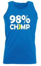 98 Percent Chimp - Funny Novelty Vest Singlet Unisex Tank Top - 123t Australia | Funny T-Shirts Mugs Novelty Gifts
