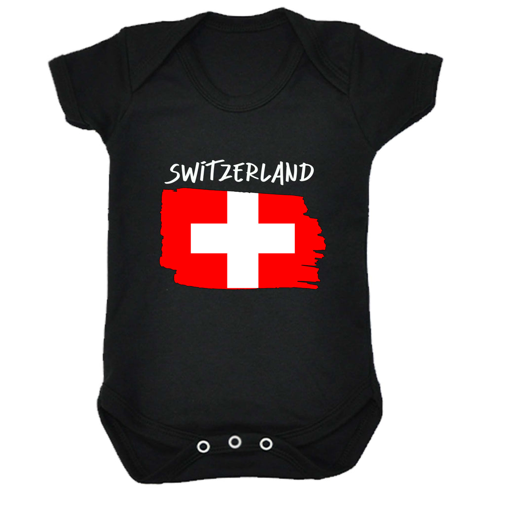 Switzerland - Funny Babygrow Baby