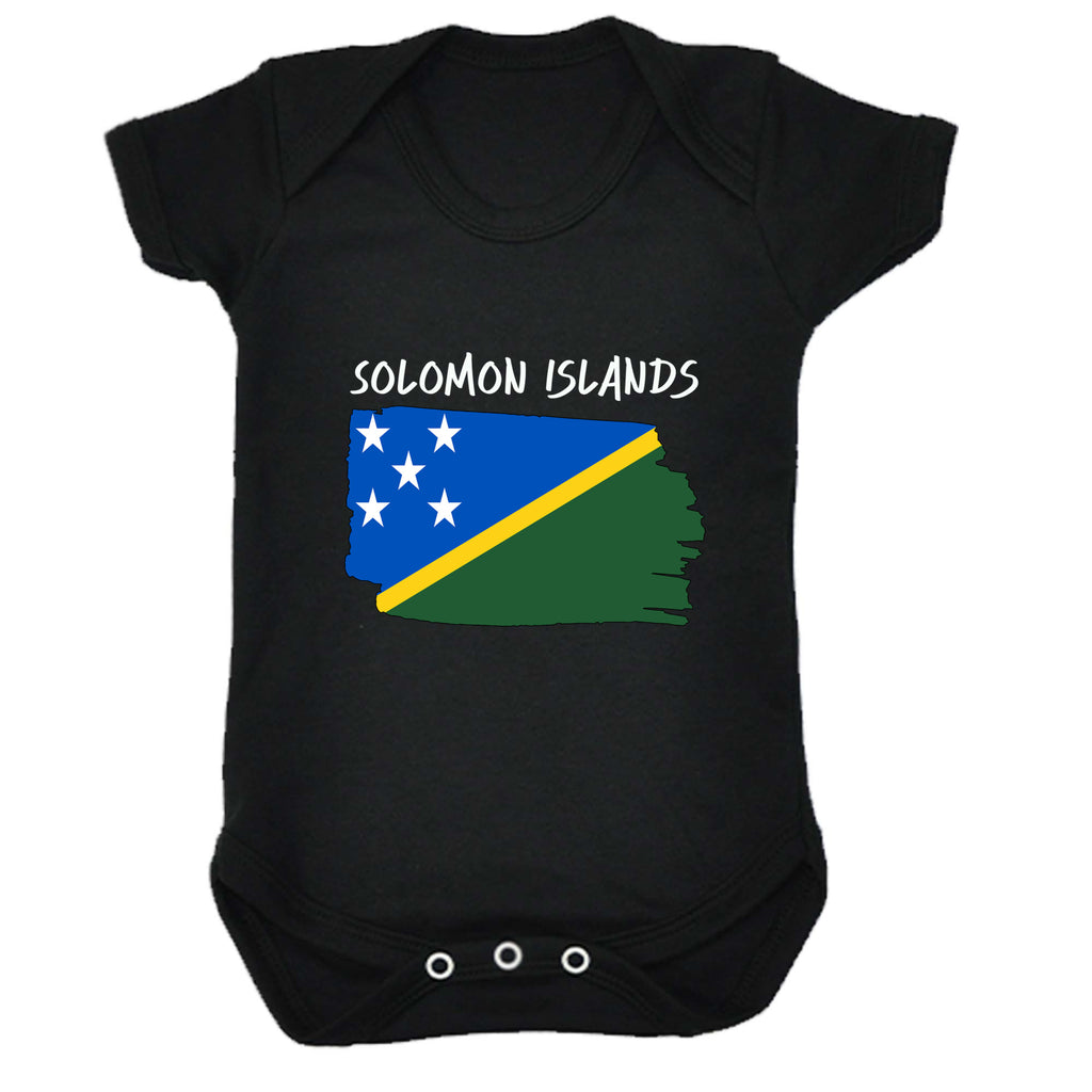 Solomon Islands - Funny Babygrow Baby