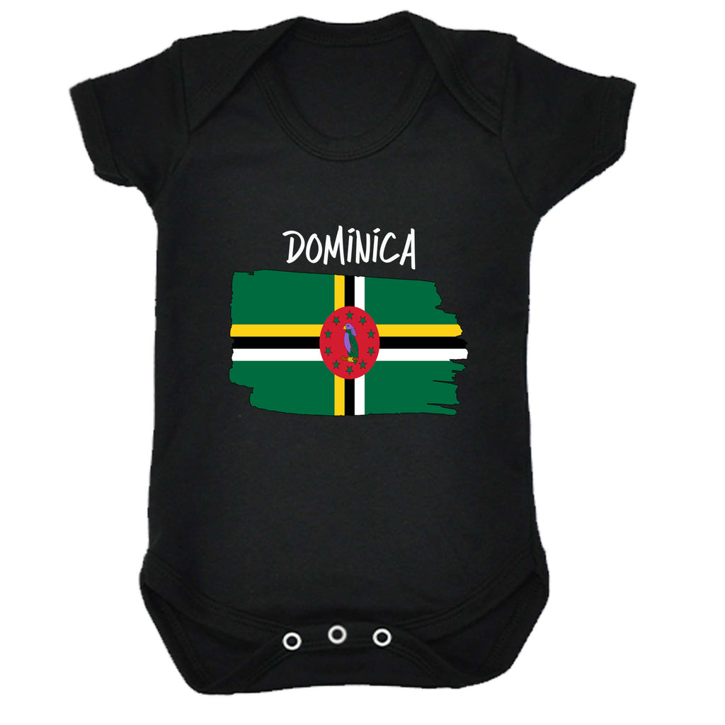 Dominica - Funny Babygrow Baby