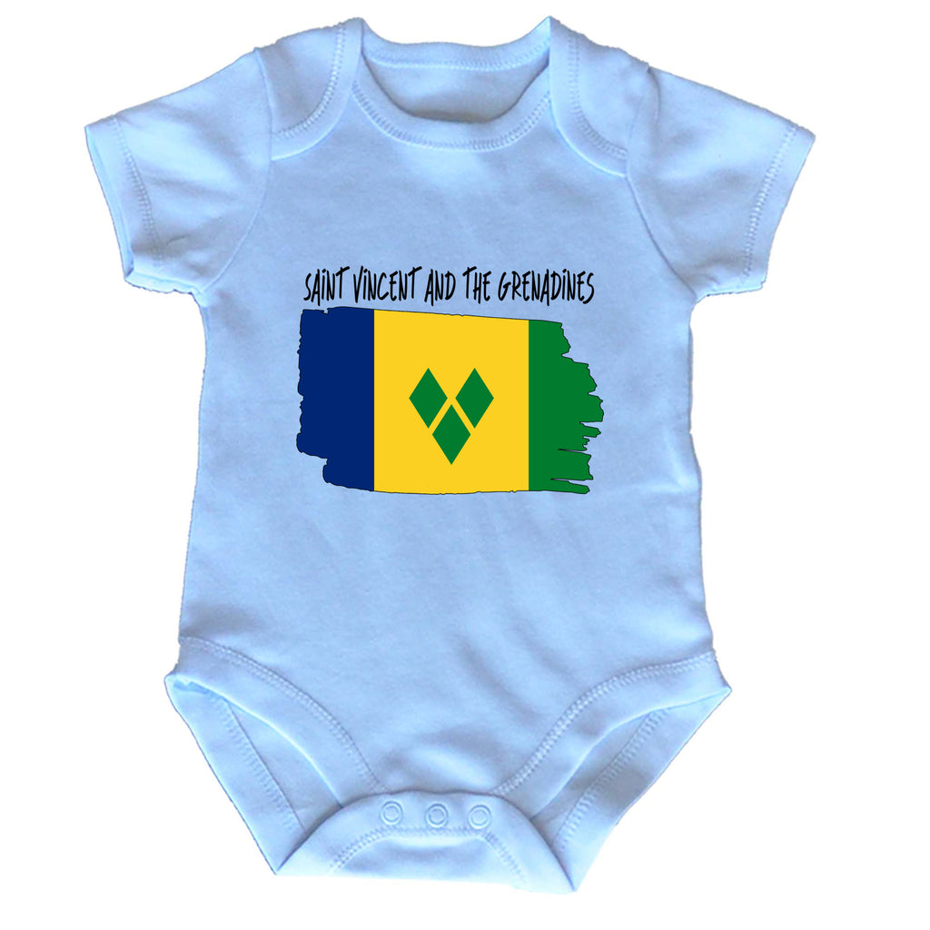 Saint Vincent And The Grenadines - Funny Babygrow Baby
