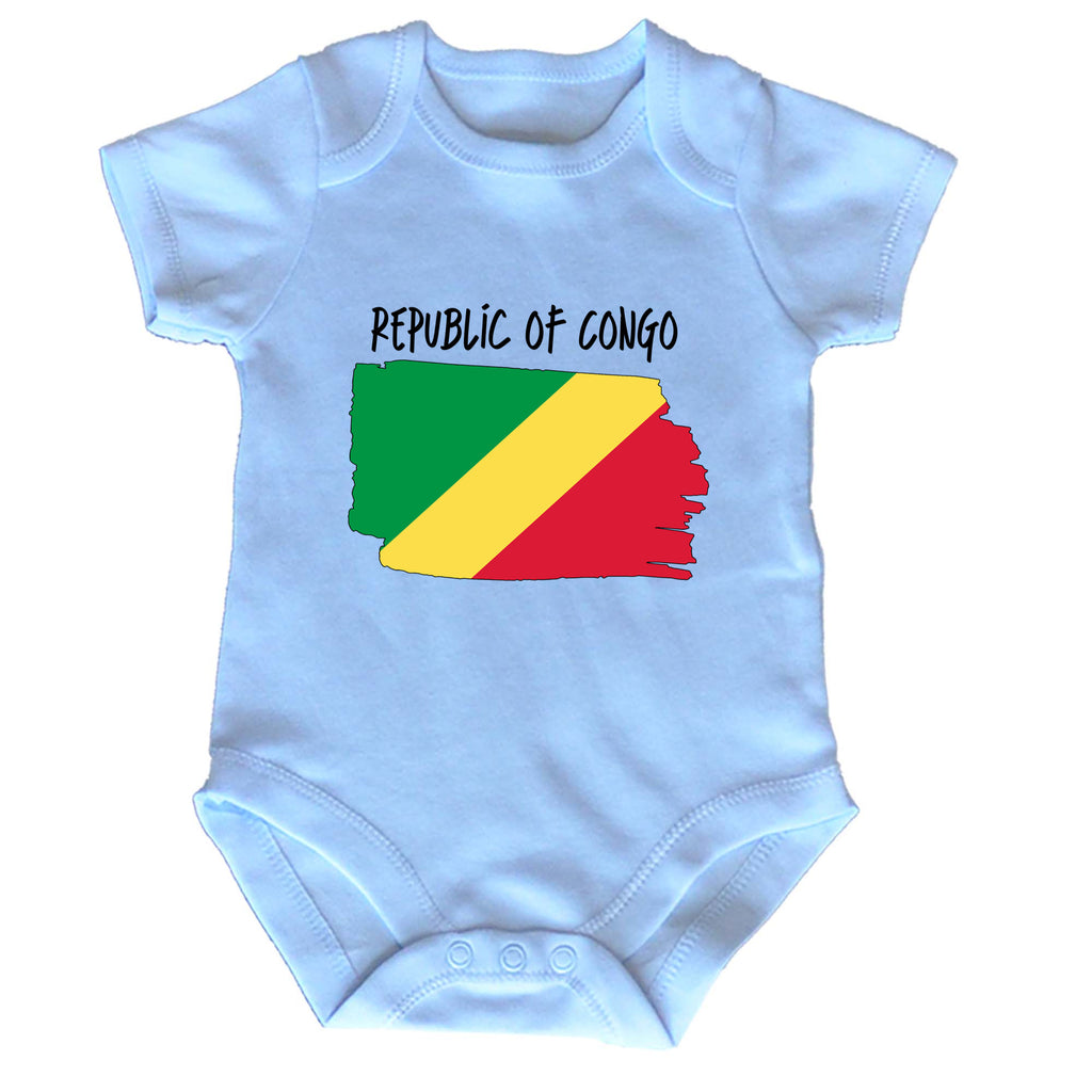 Republic Of Congo - Funny Babygrow Baby