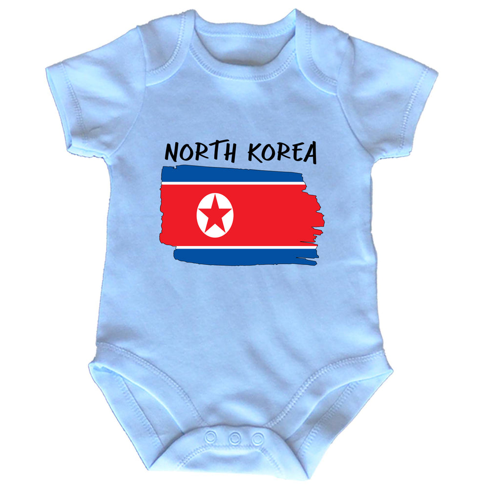 North Korea - Funny Babygrow Baby