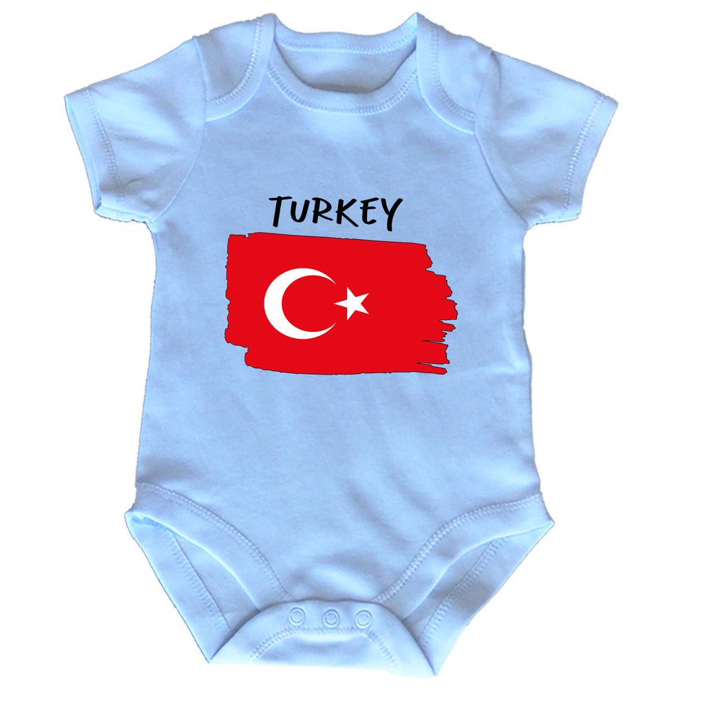 Turkey - Funny Babygrow Baby