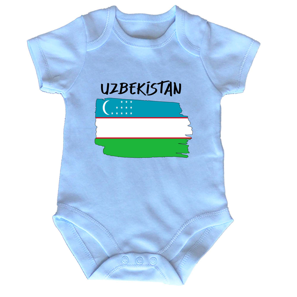 Uzbekistan - Funny Babygrow Baby