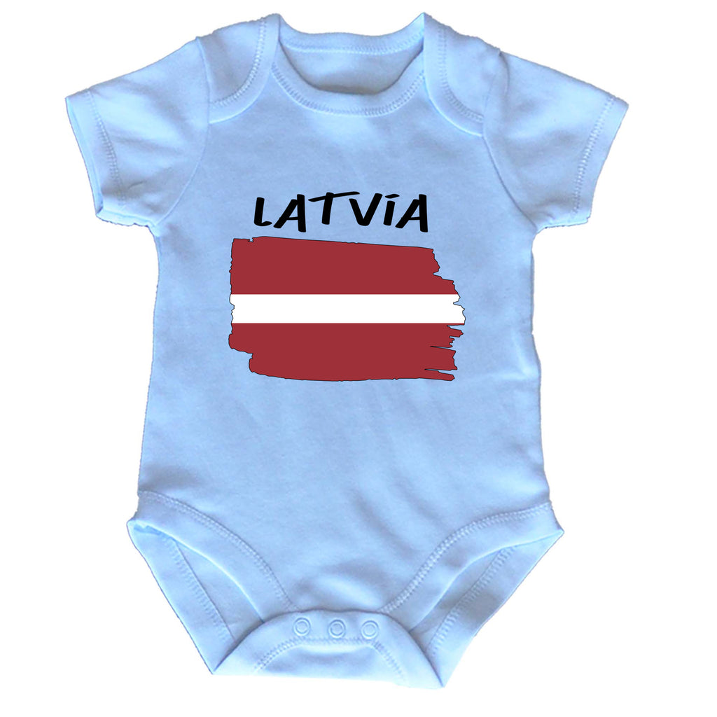 Latvia - Funny Babygrow Baby