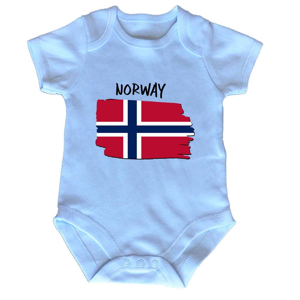 Norway - Funny Babygrow Baby
