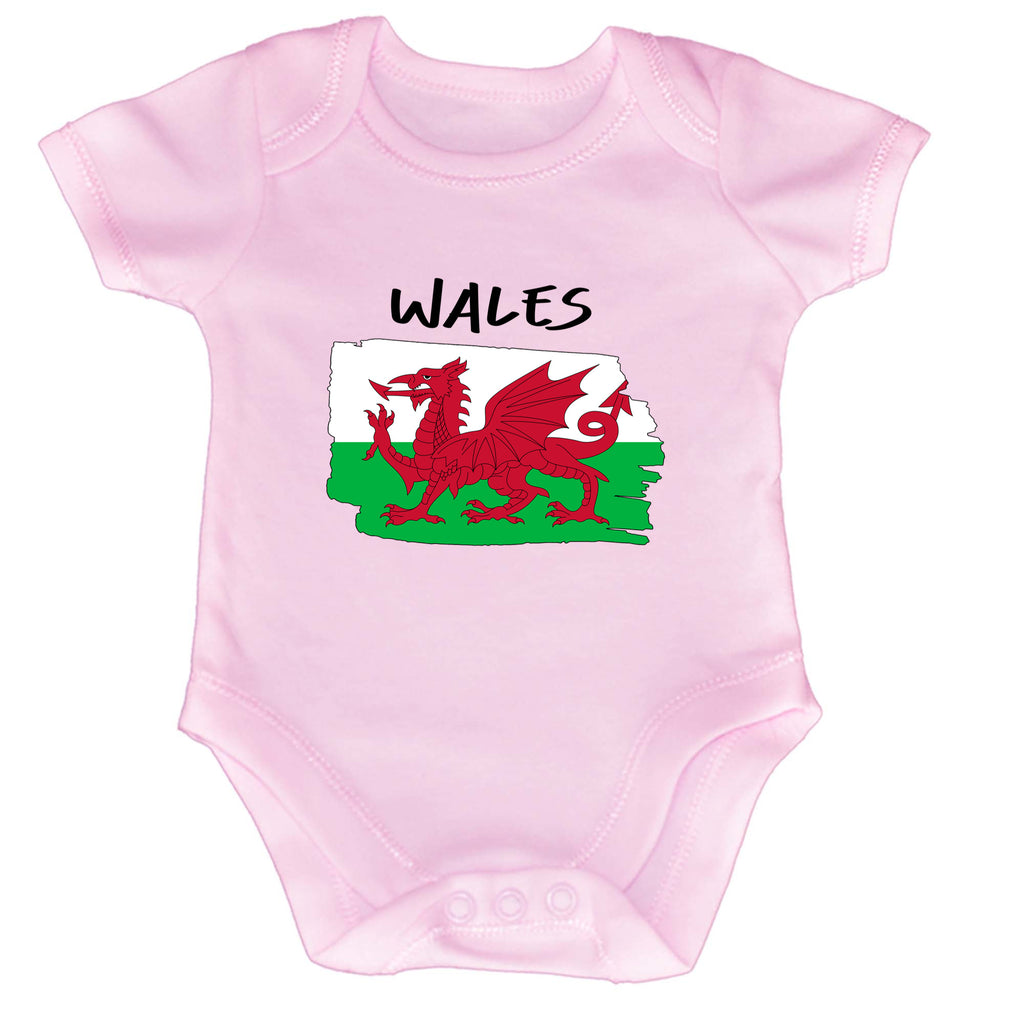 Wales - Funny Babygrow Baby