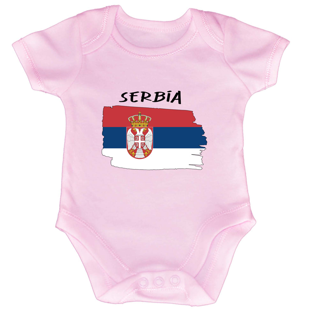 Serbia - Funny Babygrow Baby