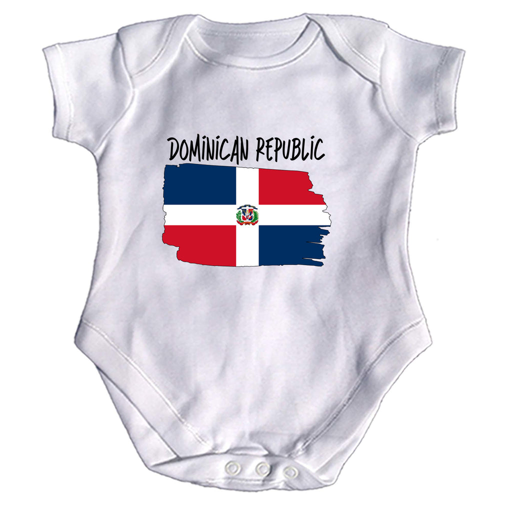 Dominican Republic - Funny Babygrow Baby