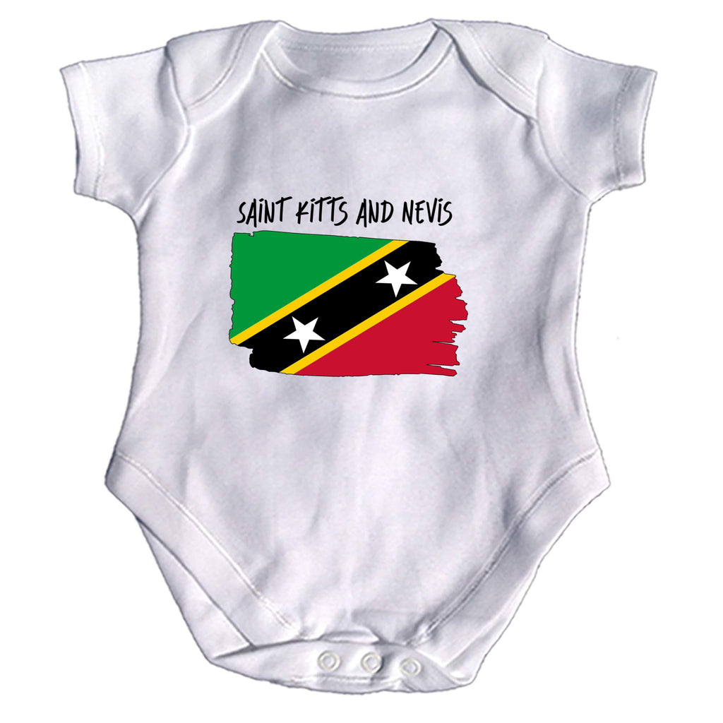 Saint Kitts And Nevis - Funny Babygrow Baby