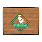 Gardening Is My Choice - Funny Novelty Doormat