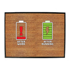 Pb Personal Best After Work After Running - Funny Novelty Doormat