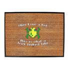 When Was A Kid This Is What A Frog Looked Like - Funny Novelty Doormat