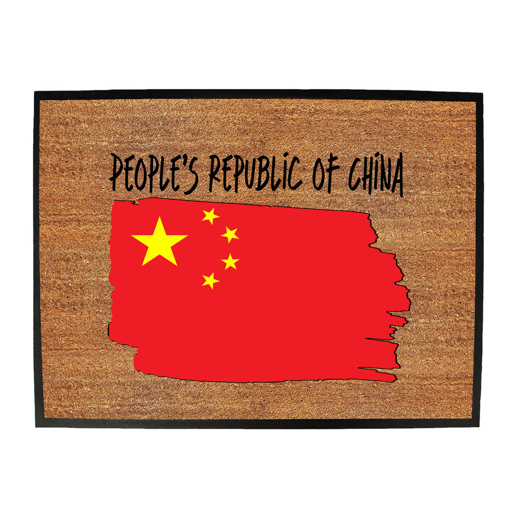 Peoples Republic Of China - Funny Novelty Doormat