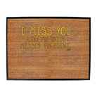 Miss You Like An Idiot Misses The Point - Funny Novelty Doormat