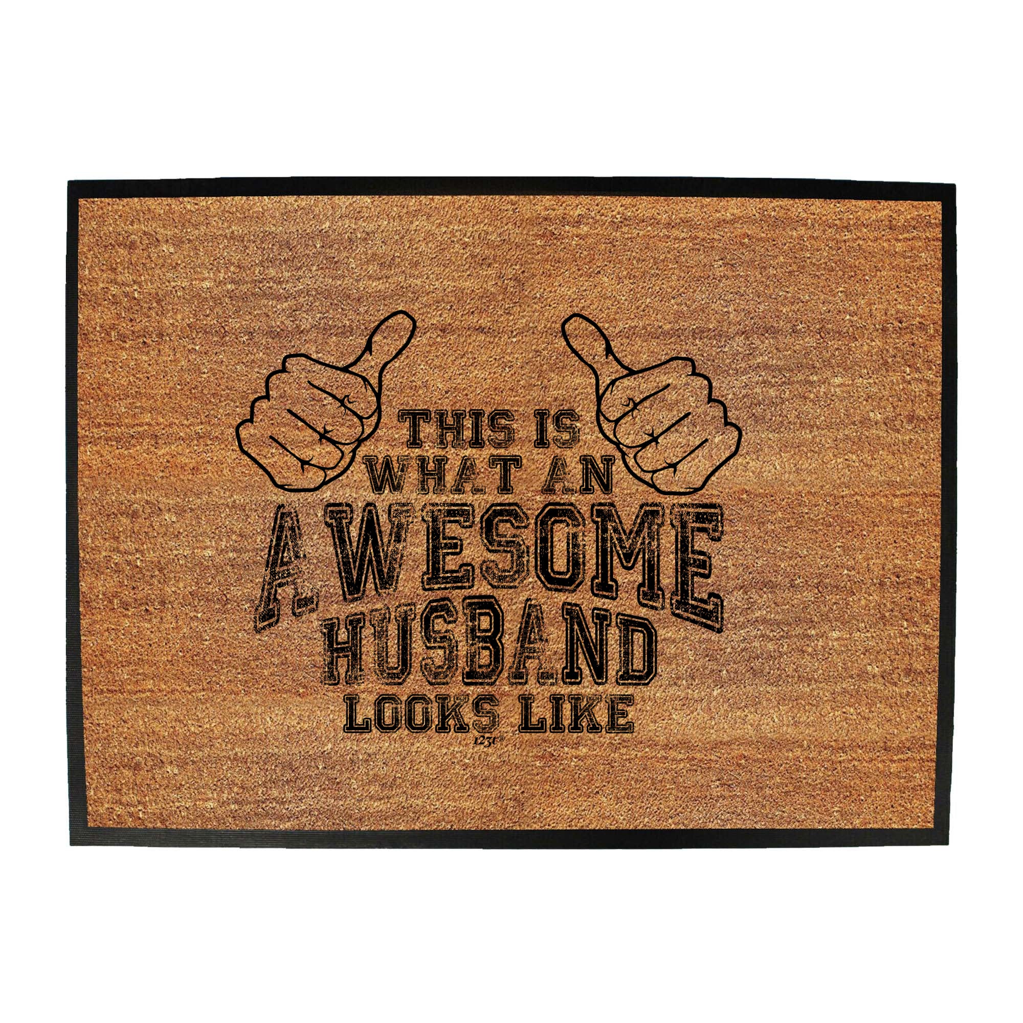 This Is What Awesome Husband - Funny Novelty Doormat