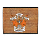 God Made Guitar Players - Funny Novelty Doormat